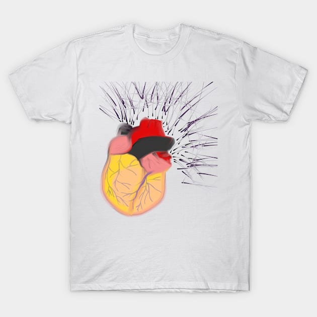 Heart T-Shirt by KArmstrong